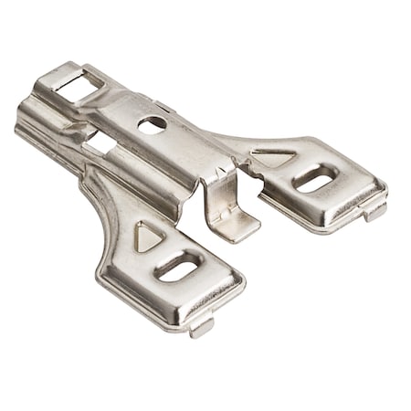 Hardware Resources Standard Duty 3 mm Non-Cam Adjustable Steel Plate for 500 Series European Hinges 400.3457.75